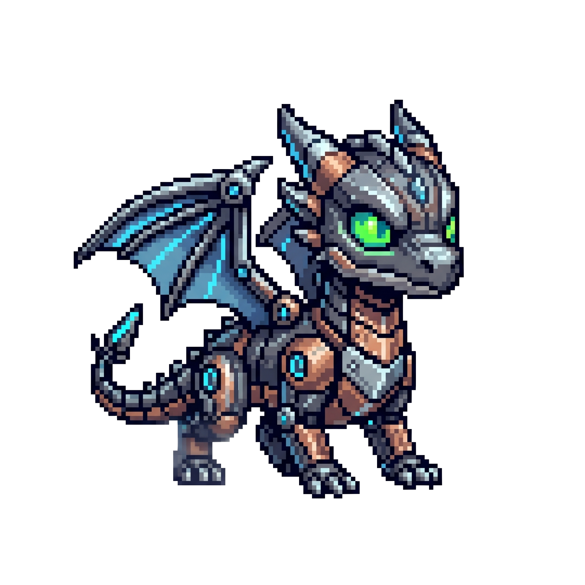 Cyber dragon companion